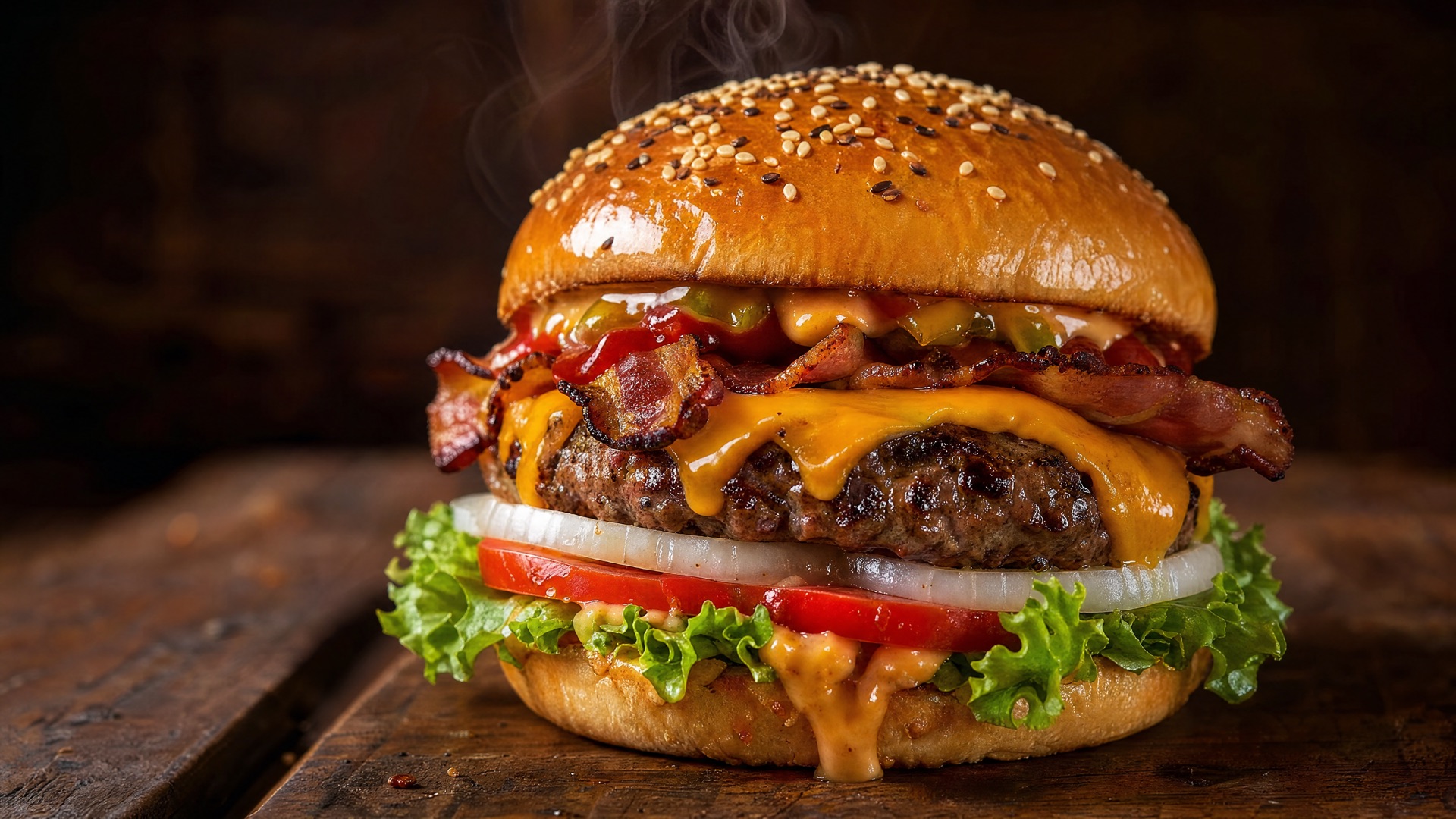 Hamburguesa premium de Mike's